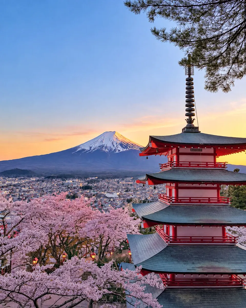 Paisaje de Japón